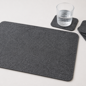 Platzdeckchen mit Untersetzern aus Filz